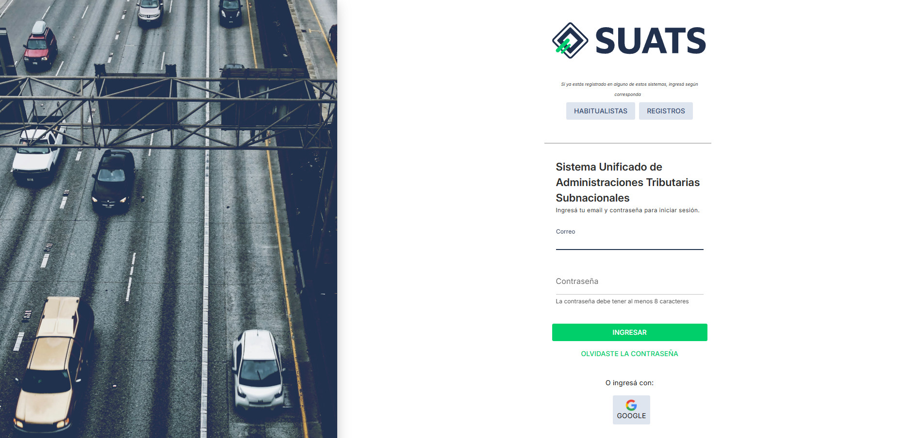 Imagen del proyecto: SUATS - Plataforma automotor